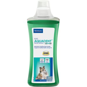 Virbac C.E.T. Aquadent Fr3sh Dog & Cat Dental Solution, 8.45-fl oz bottle