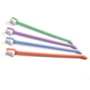 Virbac C.E.T. Dual-Ended Dog & Cat Toothbrush, Color Varies
