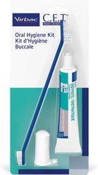 Virbac C.E.T. Enzymatic Oral Hygiene Poultry Flavor Dog Dental Kit