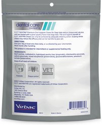 Virbac C.E.T. HEXtra Dental Chews for Dogs, 11-25 lbs slide 2 of 8