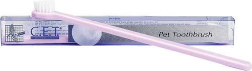 Show full view: Virbac C.E.T. Pet Toothbrush, Color Varies & Virbac C.E.T. Enzymatic Dog & Cat Vanilla-Mint Flavor Toothpaste, 70 gram slide 6 of 6