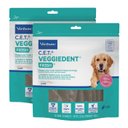 Virbac C.E.T. VeggieDent Fr3sh Dental Chews for Large Dogs, over 66-lbs, 60 count bundle
