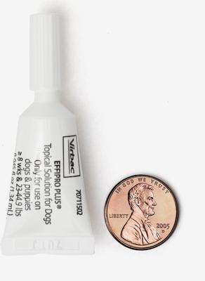 Show full view: Virbac EFFIPRO Flea & Tick Spot Treatment for Dogs, 23-44.9 lbs, 3 Doses (3-mos. supply) slide 3 of 5