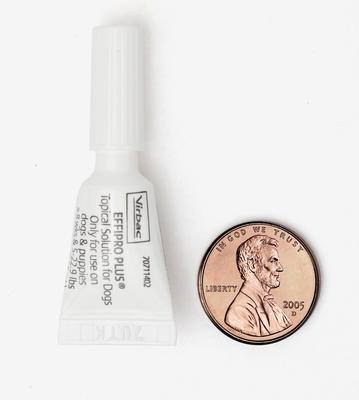 Show full view: Virbac EFFIPRO Flea & Tick Spot Treatment for Dogs, 5-22.9 lbs, 3 Doses (3-mos. supply) slide 3 of 6