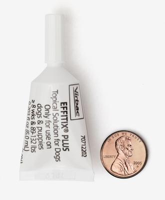 Show full view: Virbac EFFITIX Flea & Tick Spot Treatment for Dogs, 89-132 lbs, 6 Doses (6-mos. supply) slide 3 of 6