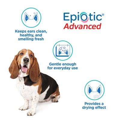 Show full view: Virbac Epi-Otic Advanced Ear Cleaner for Dogs & Cats, 8-fl oz bottle slide 5 of 8