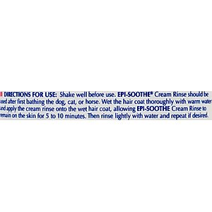 Virbac Epi-Soothe Pet Cream Rinse, 8-fl oz bottle