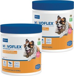 Virbac MOVOFLEX Advanced Soft Chews Joint Supplement for Large Breed Dogs, 120 count bundle