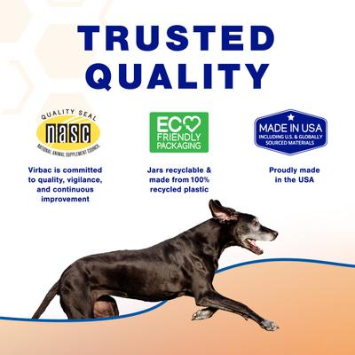 Show full view: Virbac MOVOFLEX Advanced Soft Chews Joint Supplement for Medium Breed Dogs, 60 count, bundle of 2 slide 7 of 10