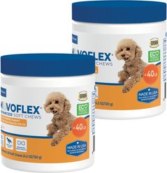 Virbac MOVOFLEX Advanced Soft Chews Joint Supplement for Small Breed Dogs, 120 count bundle