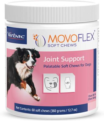 Show full view: Virbac MOVOFLEX for Medium Breed + Soft Chews Joint Supplement for Large Dogs slide 6 of 9