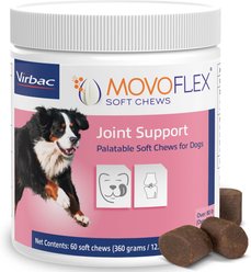 Virbac MOVOFLEX Soft Chews Joint Supplement for Large Dogs, 60 count