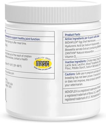 Show full view: Virbac MOVOFLEX Soft Chews Joint Supplement for Large Dogs, 60 count slide 3 of 10