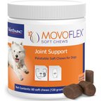 Virbac MOVOFLEX Soft Chews Joint Supplement for Small Breed Dogs, 60 count