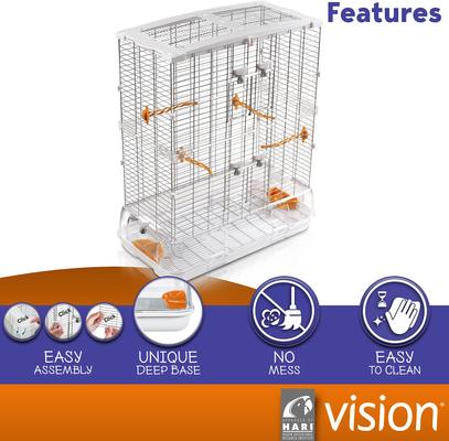 Show full view: Vision II Model L12 Bird Cage, Large slide 3 of 9