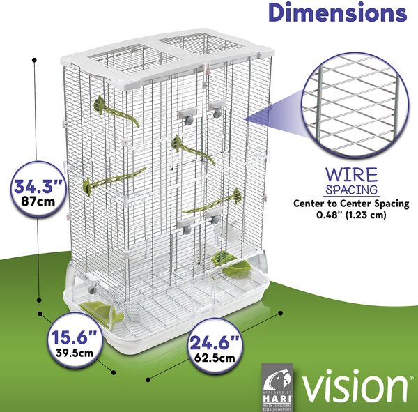 Vision II Model L02 Bird Cage
