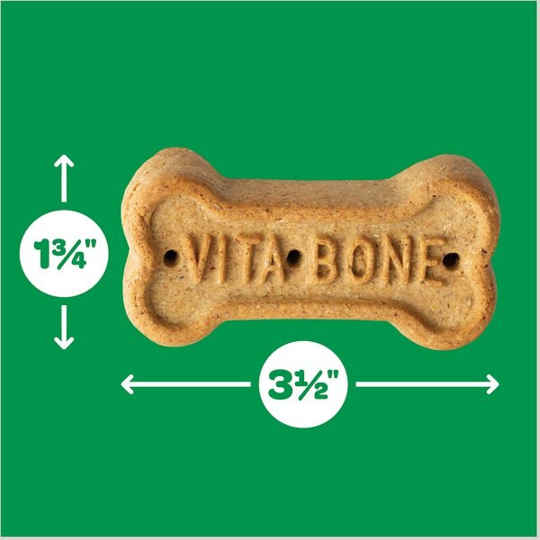 Vita Bone Original Large Crunchy Biscuit Dog Treats, 56-oz box