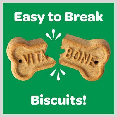 Show full view: Vita Bone Original Large Crunchy Biscuit Dog Treats, 56-oz box slide 9 of 10