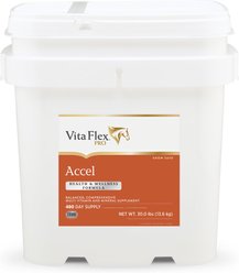Vita Flex Pro Accel Health & Wellness Formula Pellets Horse Supplement, 30-lb bucket