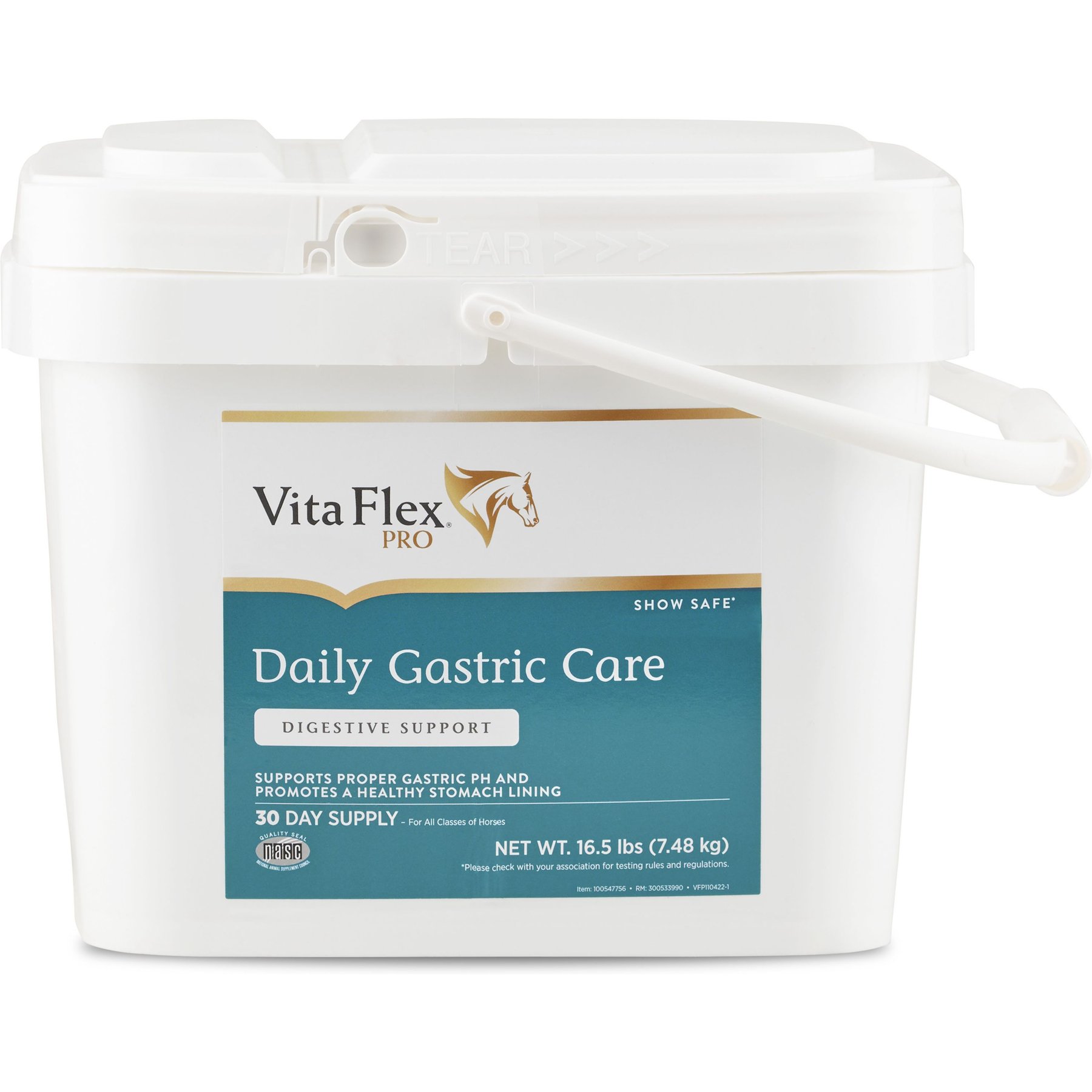 Vita Flex Pro Daily Gastric Care Horse Supplement, 16.5-lb tub