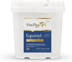 Vita Flex Pro Equinyl Glucosamine & Hyaluronic Acid Joint Formula Powder Horse Supplement, 3.75-lb bucket