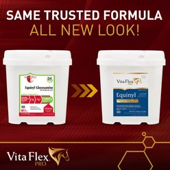 Vita Flex Pro Equinyl Glucosamine & Hyaluronic Acid Joint Formula Powder Horse Supplement, 3.75-lb bucket slide 2 of 4
