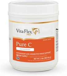 Vita Flex Pro Pure C Premium Vitamin C Powder Horse Supplement, 2-lb jar