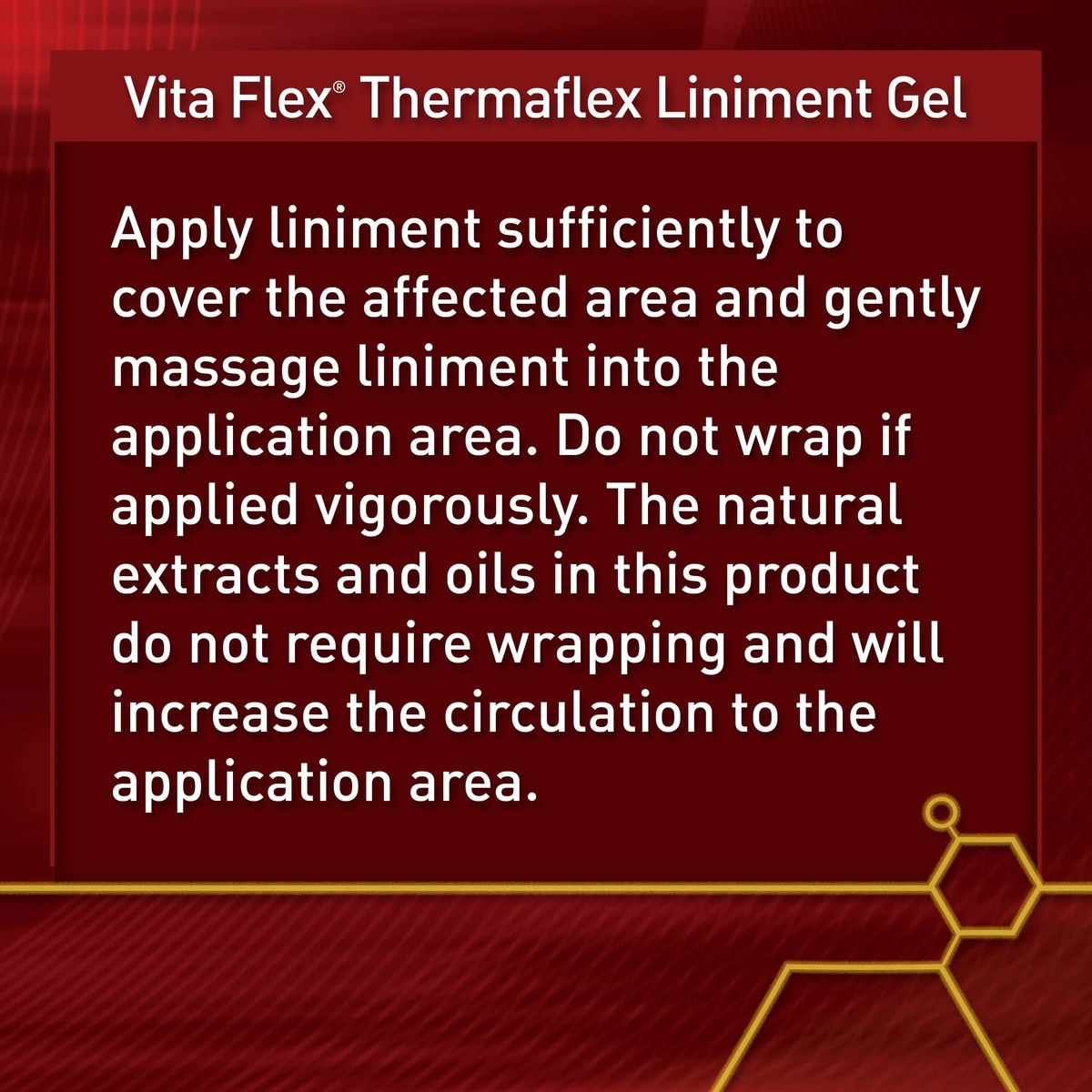 Viperflexin VITA FLEX PRO Thermaflex Liniment Gel for Sore Muscles & Joint Relief ...