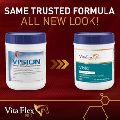 Vita Flex Pro Vision Focusing & Calming Pellets Horse Supplement, 1.625-lb jar slide 2 of 5