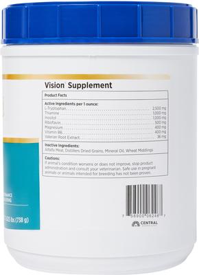 Show full view: Vita Flex Pro Vision Focusing & Calming Pellets Horse Supplement, 1.625-lb jar slide 3 of 7