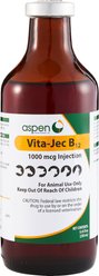 Vita-Jec Vitamin B12 for Dogs, Cats & Horses, 1000-mcg/mL, 250-mL