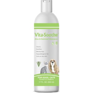 Vita-Soothe Aloe & Oatmeal Dog Shampoo, 17-fl oz bottle