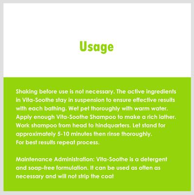 Show full view: Vita-Soothe Aloe & Oatmeal Dog Shampoo, 17-fl oz bottle slide 6 of 8