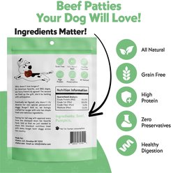 Vitafur Barkin' Burger Beef + Chicken Combo Pack Grain-Free Dehydrated Dog Treats, 2 count, 4-oz bag slide 2 of 6