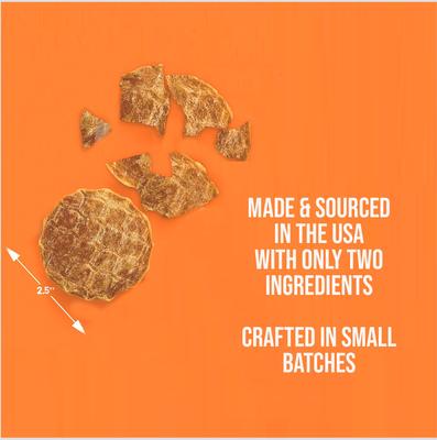 Show full view: Vitafur Barkin Burger Chicken & Pumpkin Dog Treat, 4-oz bag slide 7 of 7