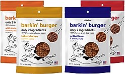 Vitafur Barkin' Burger Variety Pack Dehydrated Dog Treats, 5-oz bag, 4 count slide 1 of 7