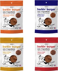 Vitafur Barkin' Burger Variety Pack Dehydrated Dog Treats, 5-oz bag, 4 count slide 2 of 7