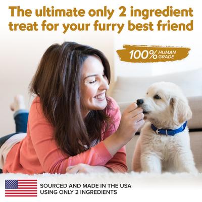 Show full view: Vitafur Barkin' Burger Variety Pack Dehydrated Dog Treats, 5-oz bag, 4 count slide 7 of 9