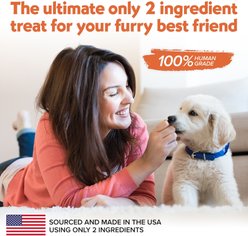 Vitafur Barkin' Burger Wild Alaskan Salmon Dehydrated Dog Treats, 5-oz bag slide 2 of 6