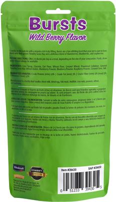 Show full view: Vitakraft Bursts Wild Berry Snacks Small Pet Treats, 1.76-oz bag slide 2 of 8