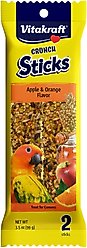 Vitakraft Crunch Sticks Apple & Orange Conure Bird Treat Toy