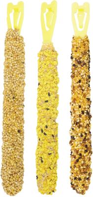 Show full view: Vitakraft Crunch Sticks Honey, Egg & Apple Variety Pack Parakeet Bird Treat Toy, 10-oz bag, 4 count slide 4 of 9