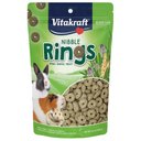 Vitakraft Crunchy Alfalfa Nibble Rings Rabbit, Guinea Pig, Hamster & Small Animal Treat, 10.6-0z bag