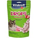 Vitakraft Drops Strawberry & Yogurt Hamster Treats, 5.3-oz bag
