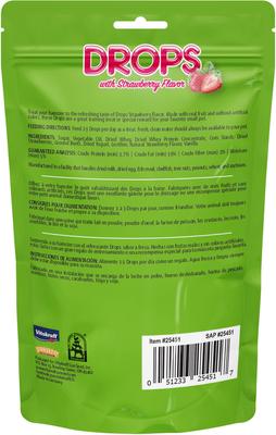 Show full view: Vitakraft Drops Strawberry & Yogurt Hamster Treats, 5.3-oz bag slide 2 of 7