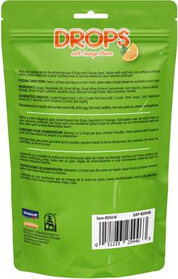 Show full view: Vitakraft Drops Yogurt with Orange Guinea Pig Treats, 5.3-oz bag slide 2 of 9