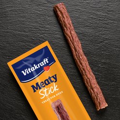 Vitakraft MeatyStick No-Added Sugar Lamb Flavored Soft & Chewy Dog Treats, 14.9-oz pouch, 15 count slide 2 of 8