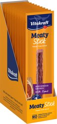 Vitakraft MeatyStick No-Added Sugar Lamb Flavored Soft & Chewy Dog Treats, 14.9-oz pouch, 15 count
