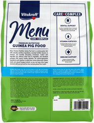 Vitakraft Menu Alfalfa Pellets Blend Vitamin & Mineral Fortified Premium Guinea Pig Food, 5-lb bag slide 2 of 6