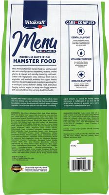 Show full view: Vitakraft Menu Alfalfa Pellets Blend Vitamin & Mineral Fortified Premium Hamster Food, 2.5-lb bag slide 2 of 6
